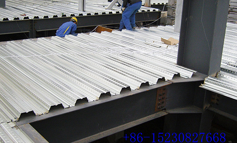 Steel floor decking